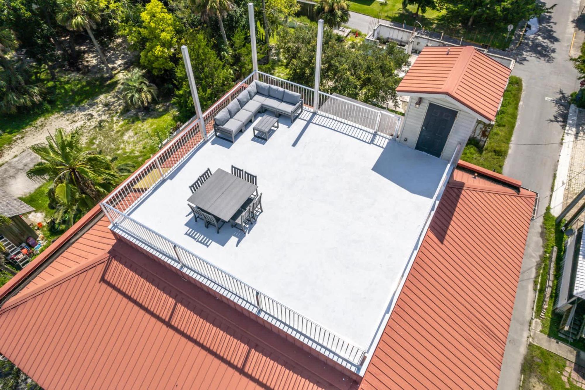 The Ray - Penthouse Suite - 360° Rooftop View Saint Augustine Exterior foto